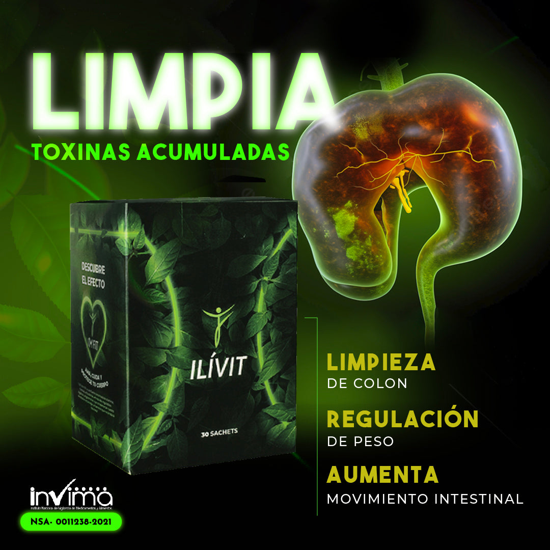 ILÍVIT -El detox milagroso que derrite grasa, quita líquidos y transforma tu cuerpo en 5 noches—100% natural
