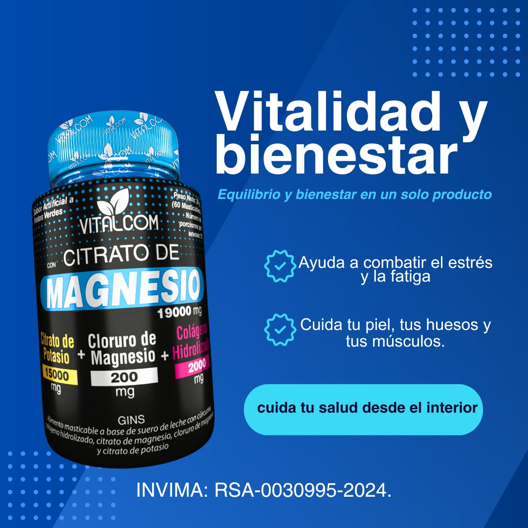 VITALIDAD Y BIENESTAR EN UN SOLO PRODUCTO