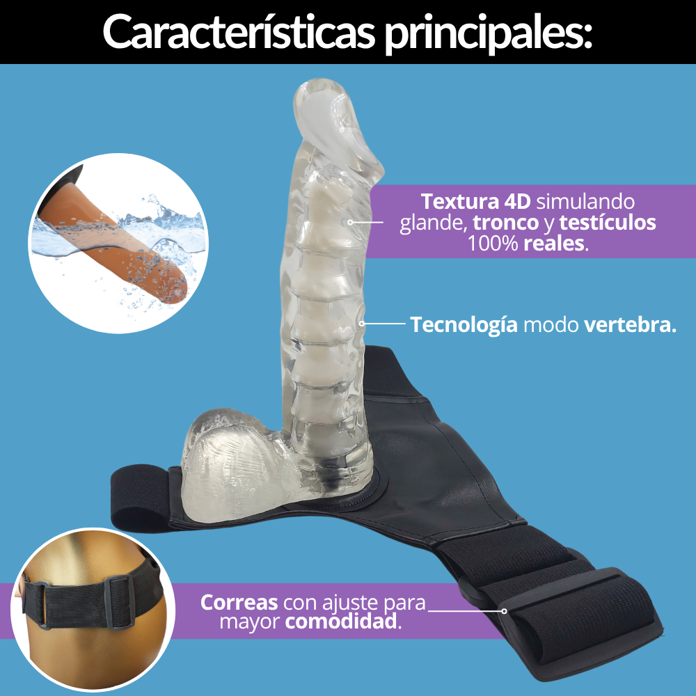 Arnes Harnes Dildo Realista