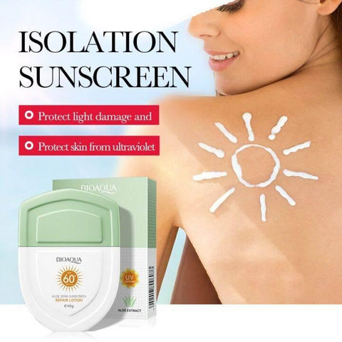Protector Solar 60 Bioaqua Aloe Vera – Máxima Protección para Tu Piel - EL MUNDO EN TU CASA