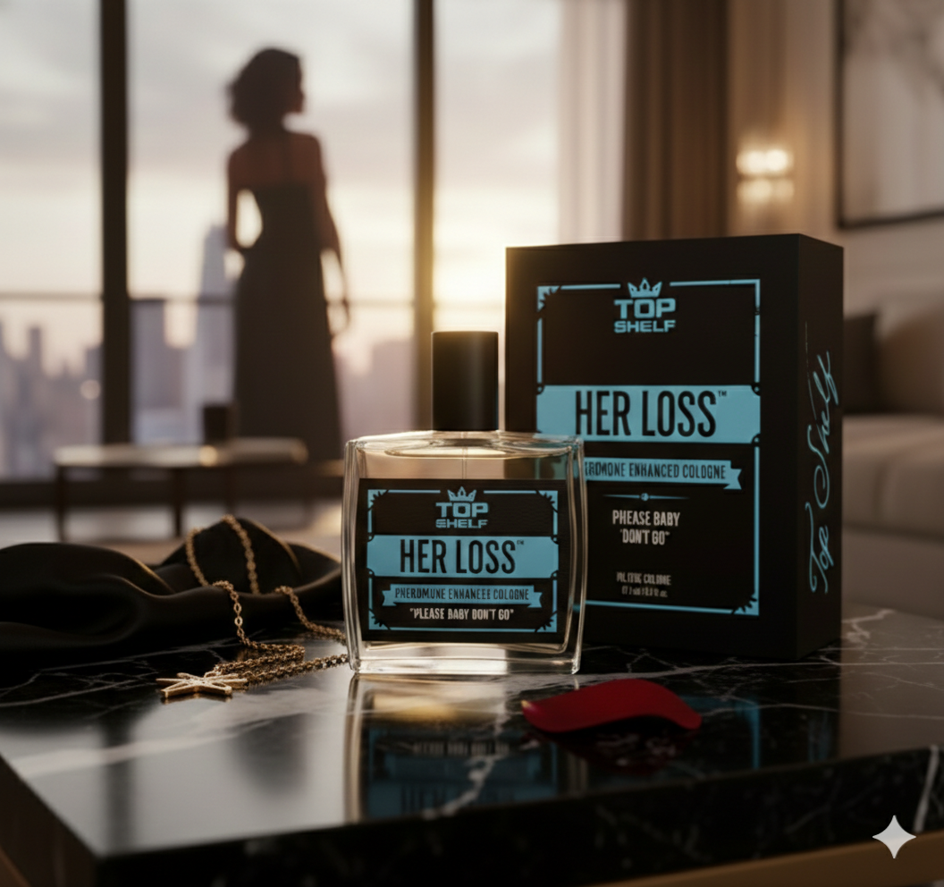 🖤 HER LOSS ORIGINAL – Feromona Masculina-No es el perfume. Es la reacción que provoca.
