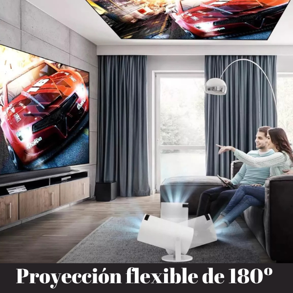 CINEPRO 13:  Proyector Inteligente con Android TV 13.0  🎬 | ENVIÓ GRATIS Y PAGO CONTRA ENTREGA