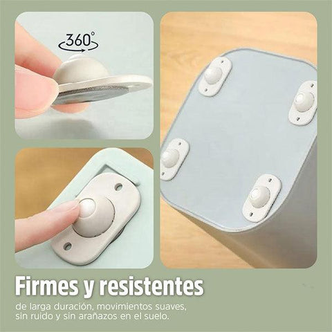 Slip-On™ - Ruedas Adhesivas 360° - EL MUNDO EN TU CASA