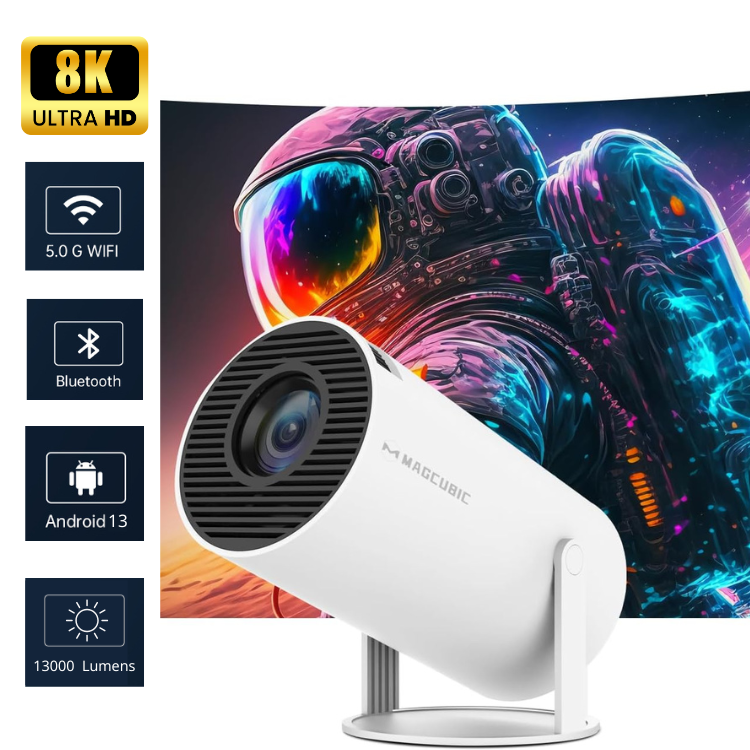 CINEPRO 13:  Proyector Inteligente con Android TV 13.0  🎬 | ENVIÓ GRATIS Y PAGO CONTRA ENTREGA